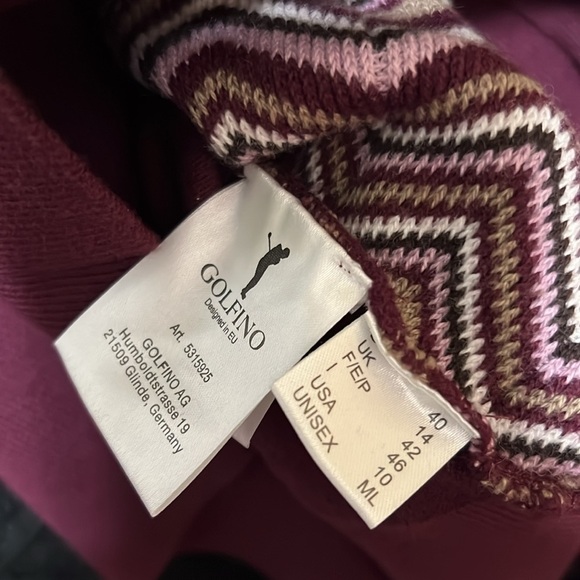 Golfino k Zip up Front Knit Sweater Cardigan p1. - Picture 9 of 16